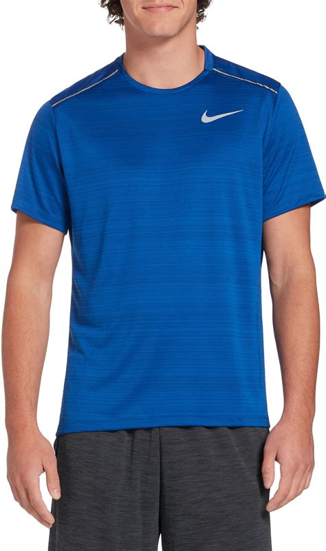 nike miler shirt herren türkis|Mens Miler Running Tops & T.